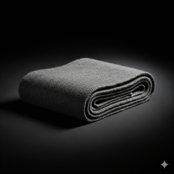 Eclipse Wool & Alpaca Scarf – Charcoal