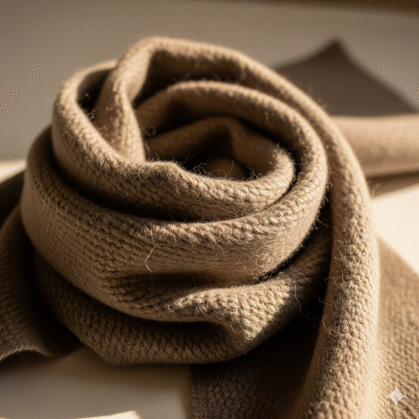 Everest Alpaca Scarf – Natural Taupe