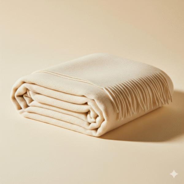 Solstice Cashmere Wrap – Ivory