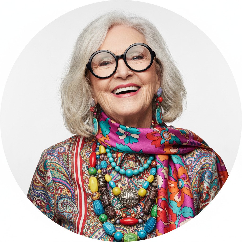 Iris Apfel style icon